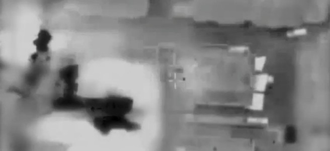 جيش العدو الصهيوني ينشر فيديو استهداف بعلبك