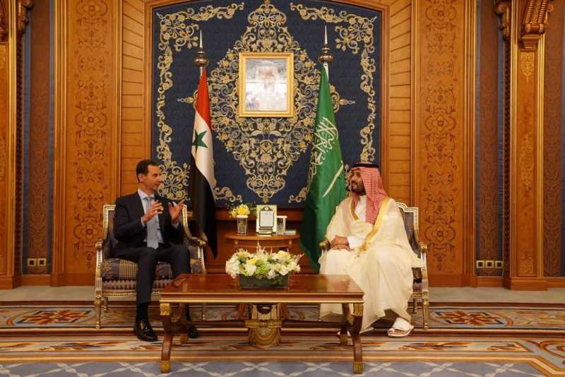 الرئيس الأسد يبحث مع الأمير محمد بن سلمان العلاقات الثنائية بين البلدين الشقيقين والتطورات على الساحة العربية