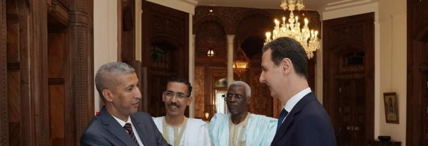 الأسد يستقبل وفداً برلمانياً موريتانياً!