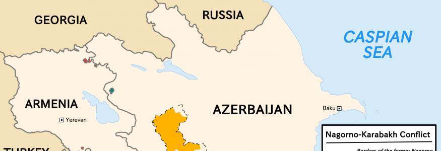 اندلاع الحرب بين ارمينيا و اذربجيان