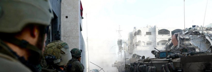 #شاهد بالفيديو.. من تصدي كتائب القسام لقوات العدو المتوغلة على تخوم حي تل الهوا جنوب مدينة غزة