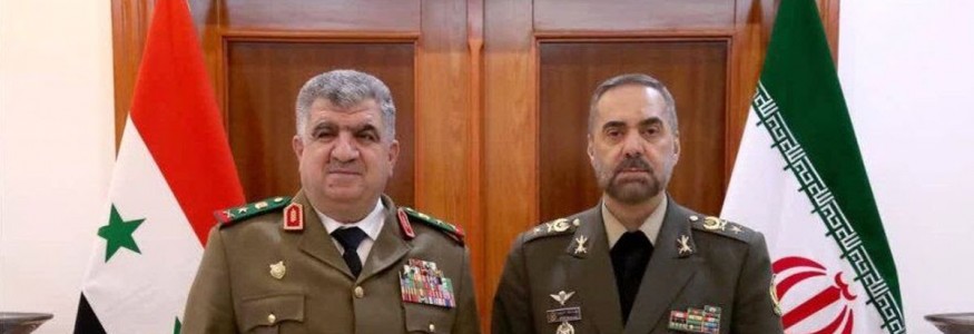 وزير دفاع إيران لنظيره السوري:مستعدون لاستخدام كل قدراتنا في سبيل تطوير قوة الدفاع والردع السورية